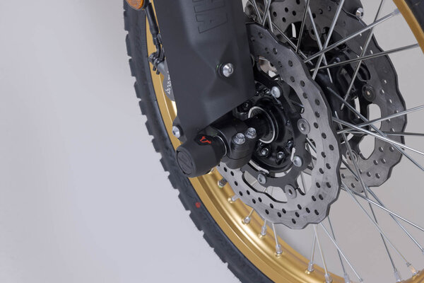 Kit tamponi di protezione per asse anteriore Nero. Yamaha Ténéré 700 World Raid (25-).