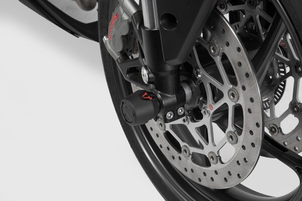 Roulettes de protection de fourche Noir. S1000R(13-)/RR(15-)/XR(19-),M1000R(22-).