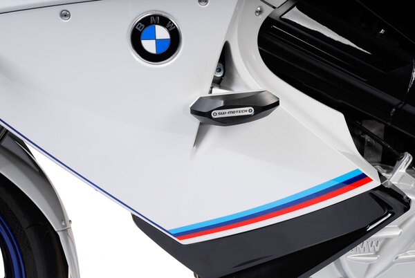 Kit tamponi di protezione per telaio Nero. BMW F 800 ST (06-12).