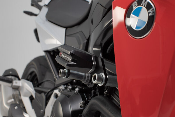 Kit tamponi di protezione per telaio Nero. BMW F 900 R (19-).