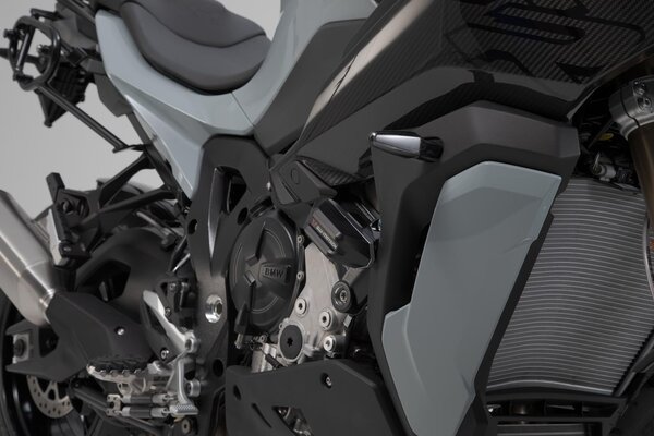 Kit de patins de cadre Noir. BMW S 1000 XR (19-23).