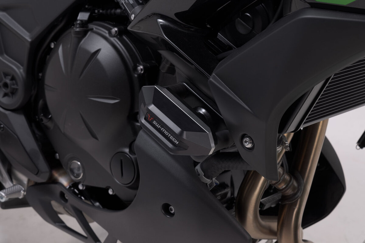 Slip-On Mousse Anti Vibration Confort Poignée Guidon pour Kawasaki Versys  650