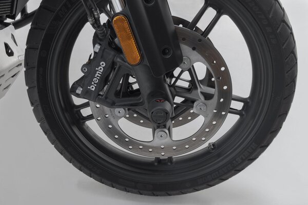 Kit tamponi di protezione per asse anteriore Nero. Harley-Davidson Pan America (21-).