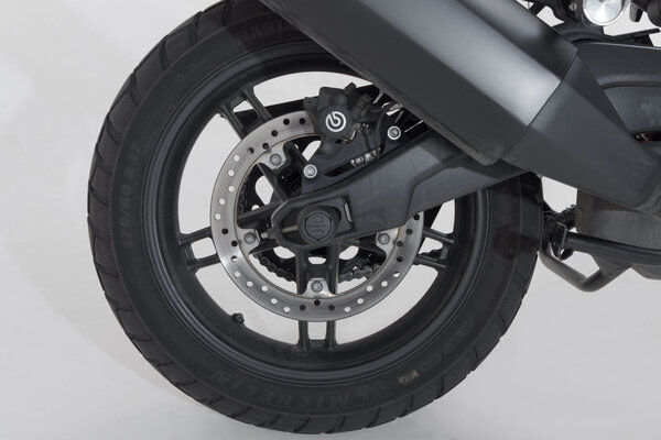 Kit tamponi di protezione per asse posteriore Nero. Harley-Davidson Pan America (21-).