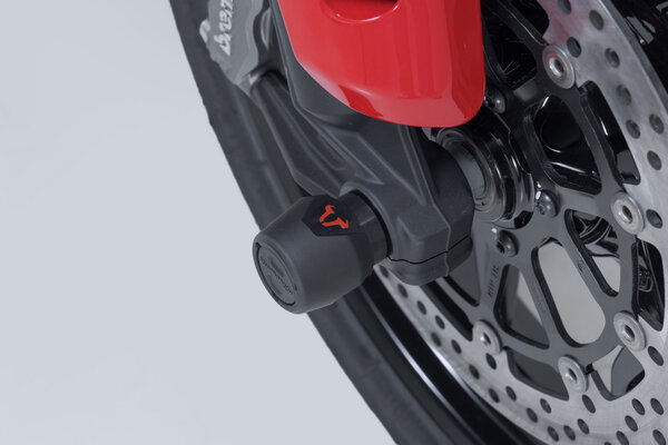 Slider set for front axle Black. Ducati Multistrada V2 / V2 S (24-).