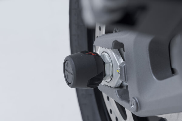 Roulettes de protection pour bras oscillant Noir. Multistrada V2/V2S (24-), DesertX (26-).