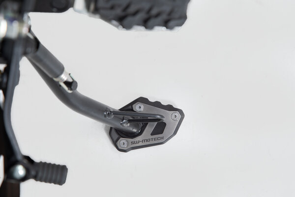 Extension for side stand foot Black/Silver. KTM 390 Adventure (19-).
