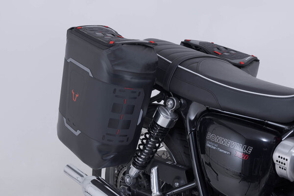 V-LOC Side Carrier left Triumph Bonneville T100 (16-) / T120 (15-).