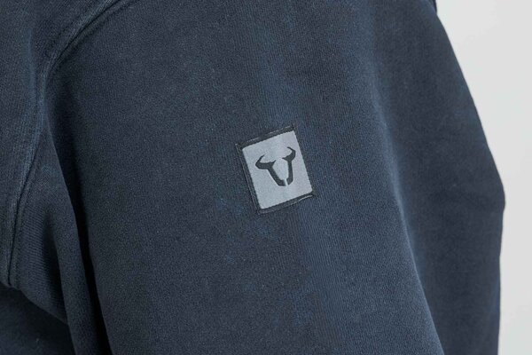 T-shirt à col rond – Riders Line Gris foncé. Optic Wash. Unisexe. Taille XL.