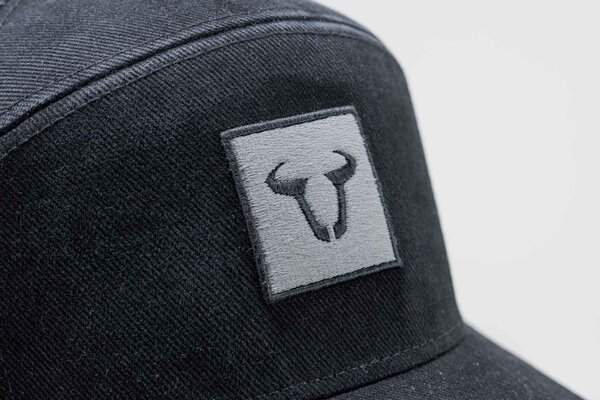 Gorra - Riders Line Gris oscuro. Lavado óptico. Malla. Talla única.