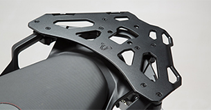 Étagère Support arrière Moto Porte-Bagages pour Siège Arrière R18 Cadre De  Support Adapté Aux Accessoires De Moto R 18 2020 2021 2022 (Color : Black)